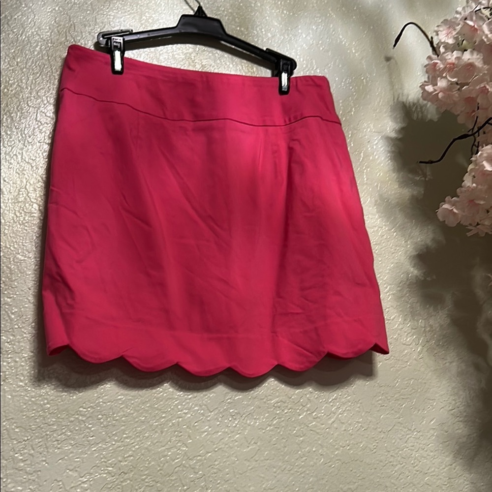 Zac & Rachel Vibrant Pink Mini Skirt